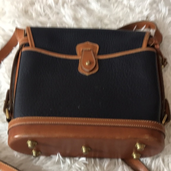 - Dooney & Bourke Cavalry Spectator Leather Crossbody Leather Bag - Picture 8 of 13
